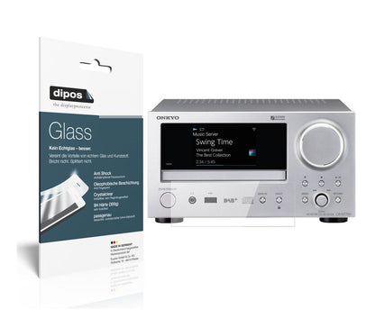1x 9H Schutzfolie für Onkyo CR-N775D Panzerfolie