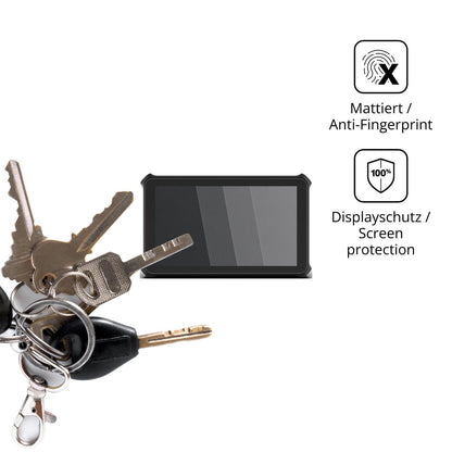 dipos Displayschutz für Magewell Director Mini, mattierte Oberfläche, Blickschutzfilter und perfekter Passform
