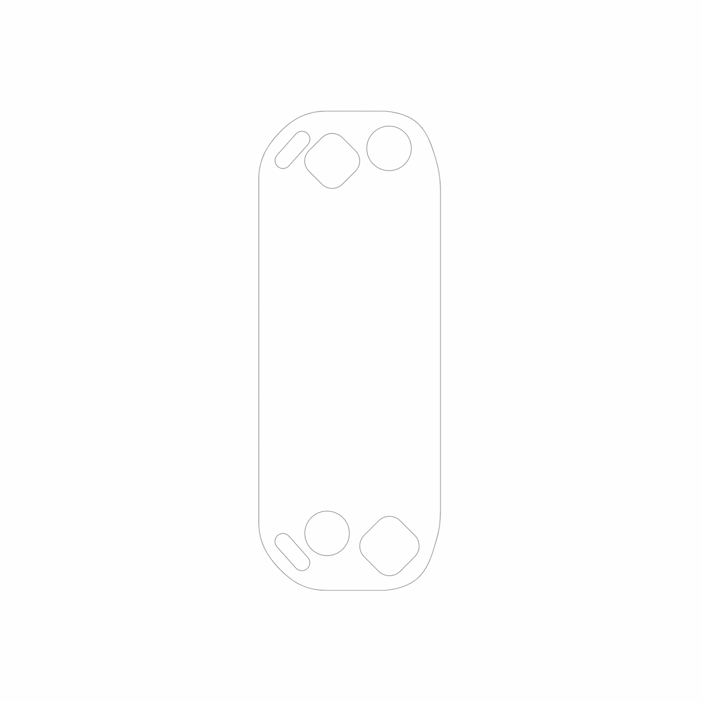2x Schutzfolie matt für MANGMI Pocket Max Display-Schutzfolie