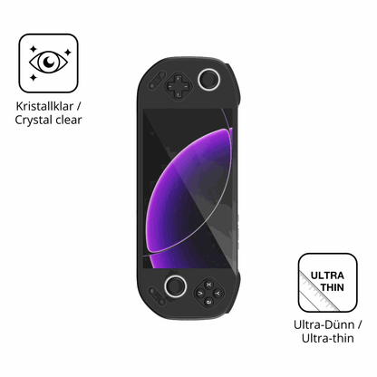 2x Schutzfolie klar für MANGMI Pocket Max Display-Schutzfolie