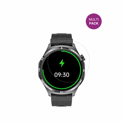 marsyu1.43 zoll smartwatch mit aufgebrachter dipos Displayschutzfolie, glasklare Darstellung ohne Einschränkungen