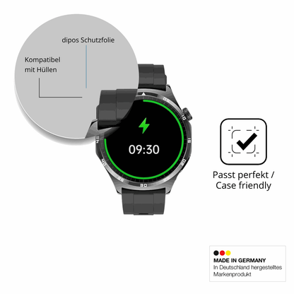 Schutzfolie mit optimaler Passform, zur Verwendung mit Hüllen geeignet