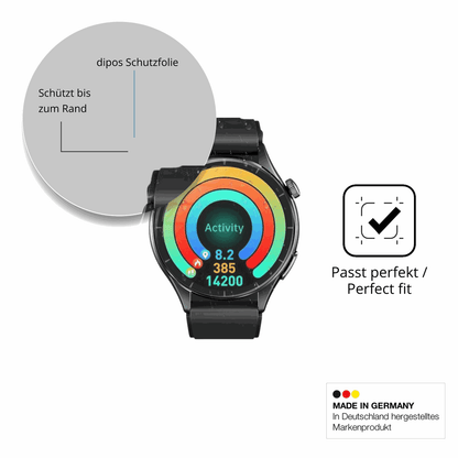 Besonders flexibler Displayschutz mit Anti-Shock-Schicht im Materialmix