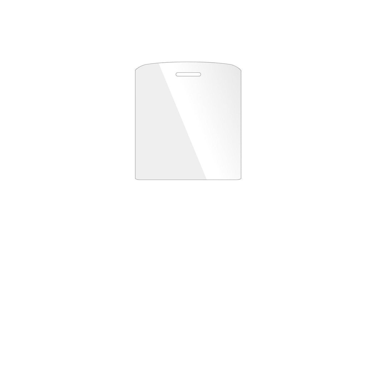 dipos Displayschutz für Masstel Fami 25, transparente Oberfläche, geringe Dicke und perfekte Passform