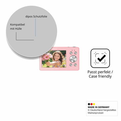 Schutzfolie mit optimaler Passform, zur Verwendung mit Hüllen geeignet