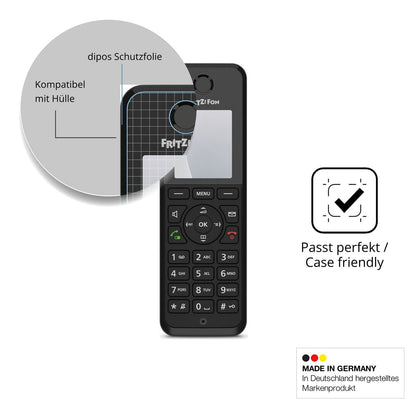 Schutzfolie mit optimaler Passform, zur Verwendung mit Hüllen geeignet