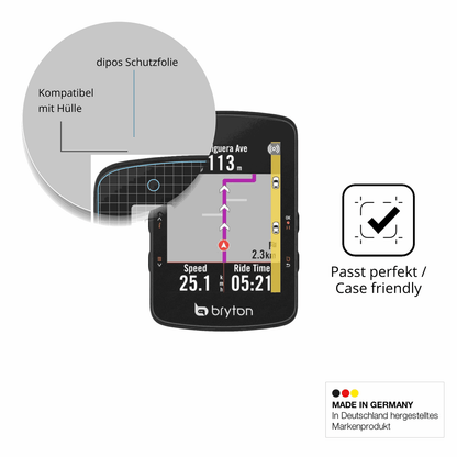 Schutzfolie mit optimaler Passform, zur Verwendung mit Hüllen geeignet
