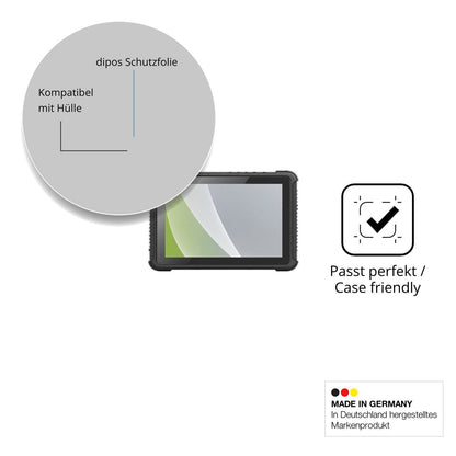 Schutzfolie mit optimaler Passform, zur Verwendung mit Hüllen geeignet