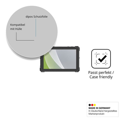Schutzfolie mit optimaler Passform, zur Verwendung mit Hüllen geeignet