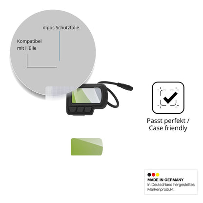 Schutzfolie mit optimaler Passform, zur Verwendung mit Hüllen geeignet