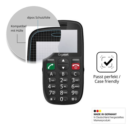 Schutzfolie mit optimaler Passform, zur Verwendung mit Hüllen geeignet
