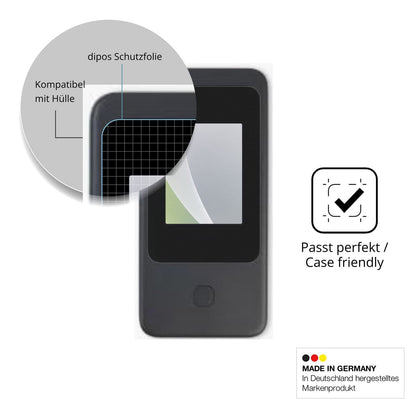Schutzfolie mit optimaler Passform, zur Verwendung mit Hüllen geeignet