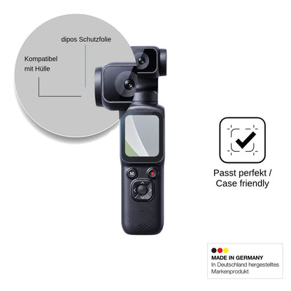 4x Schutzfolie matt für heygocam Pgc-001 Display-Schutzfolie