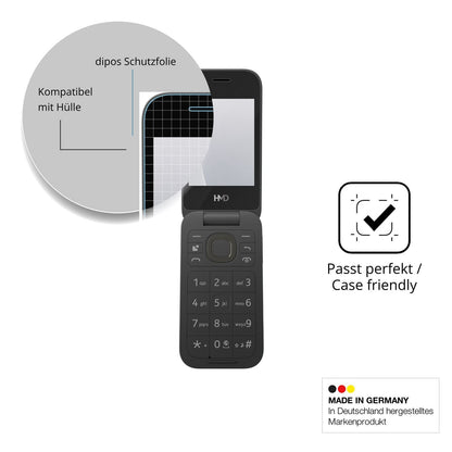 Schutzfolie mit optimaler Passform, zur Verwendung mit Hüllen geeignet