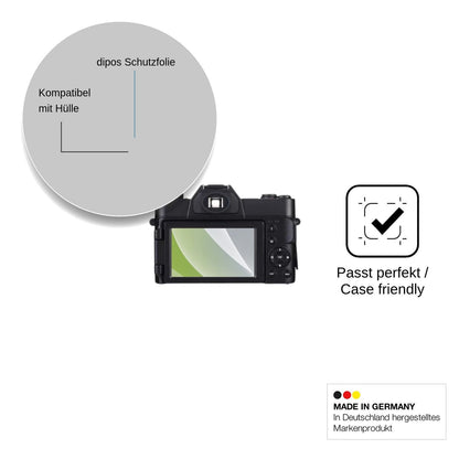 4x Schutzfolie matt für Hojocojo CDR10 Display-Schutzfolie