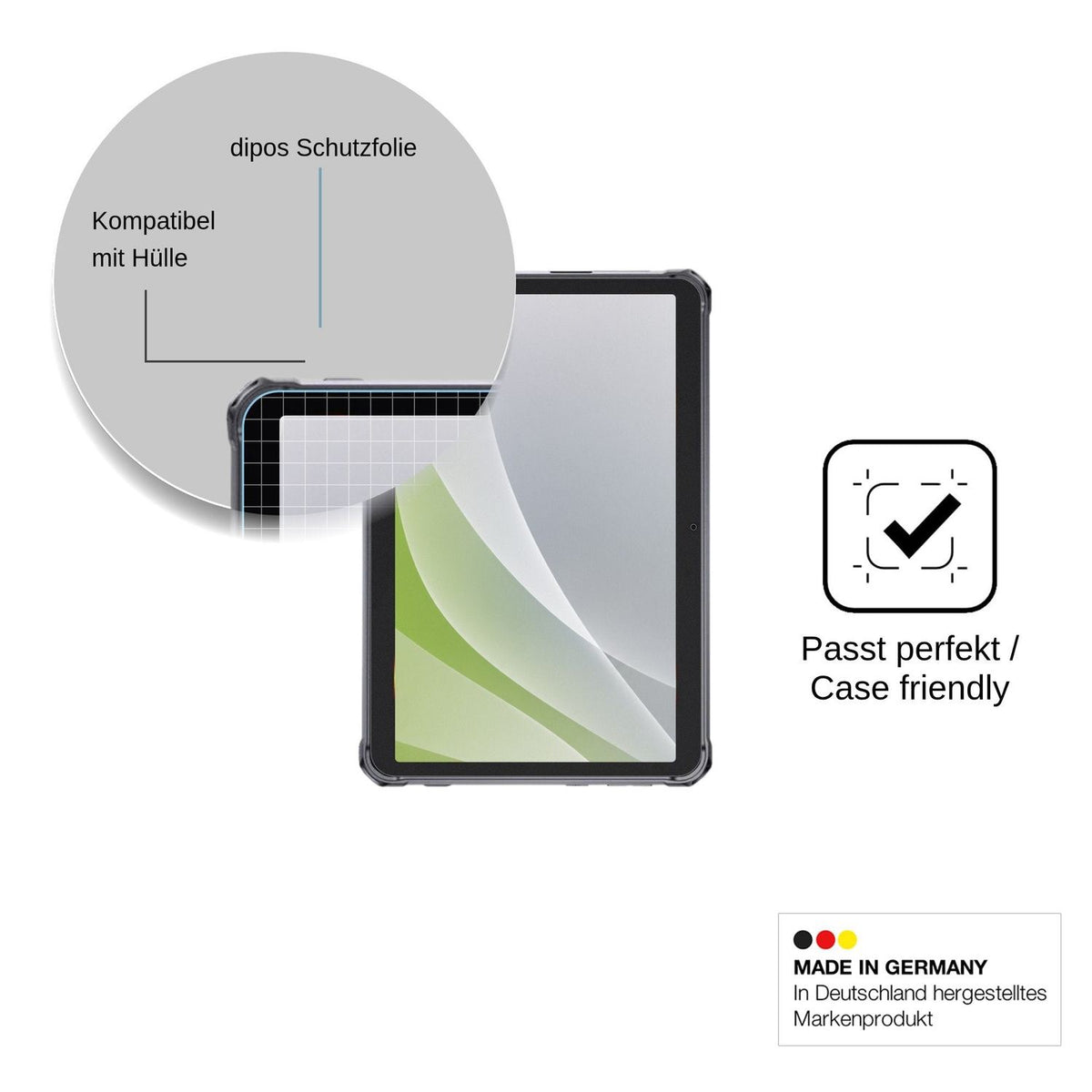 2x Schutzfolie matt für Hotwav Tab R7 Pro Display-Schutzfolie