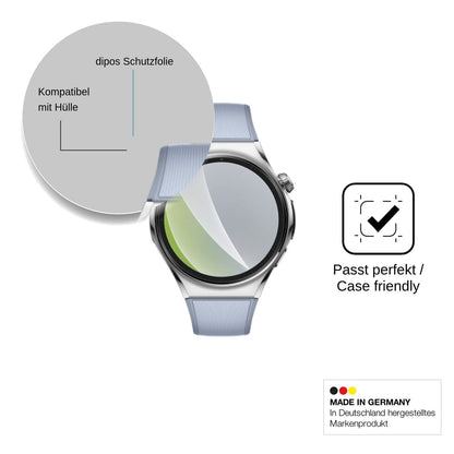 6x Schutzfolie matt für Huawei Watch 6 46 mm Display-Schutzfolie