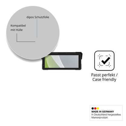 Schutzfolie mit optimaler Passform, zur Verwendung mit Hüllen geeignet