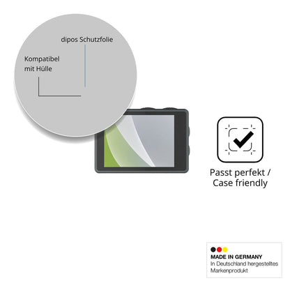 Schutzfolie mit optimaler Passform, zur Verwendung mit Hüllen geeignet