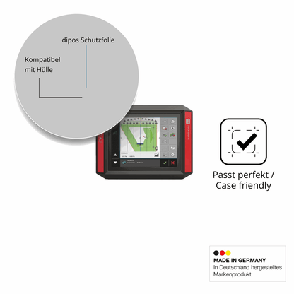 Schutzfolie mit optimaler Passform, zur Verwendung mit Hüllen geeignet