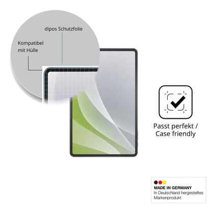 Schutzfolie mit optimaler Passform, zur Verwendung mit Hüllen geeignet