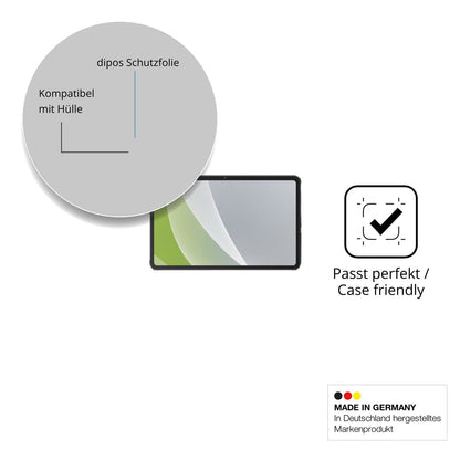 Schutzfolie mit optimaler Passform, zur Verwendung mit Hüllen geeignet