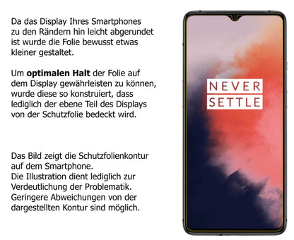 Schutzfolie mit optimaler Passform, zur Verwendung mit Hüllen geeignet