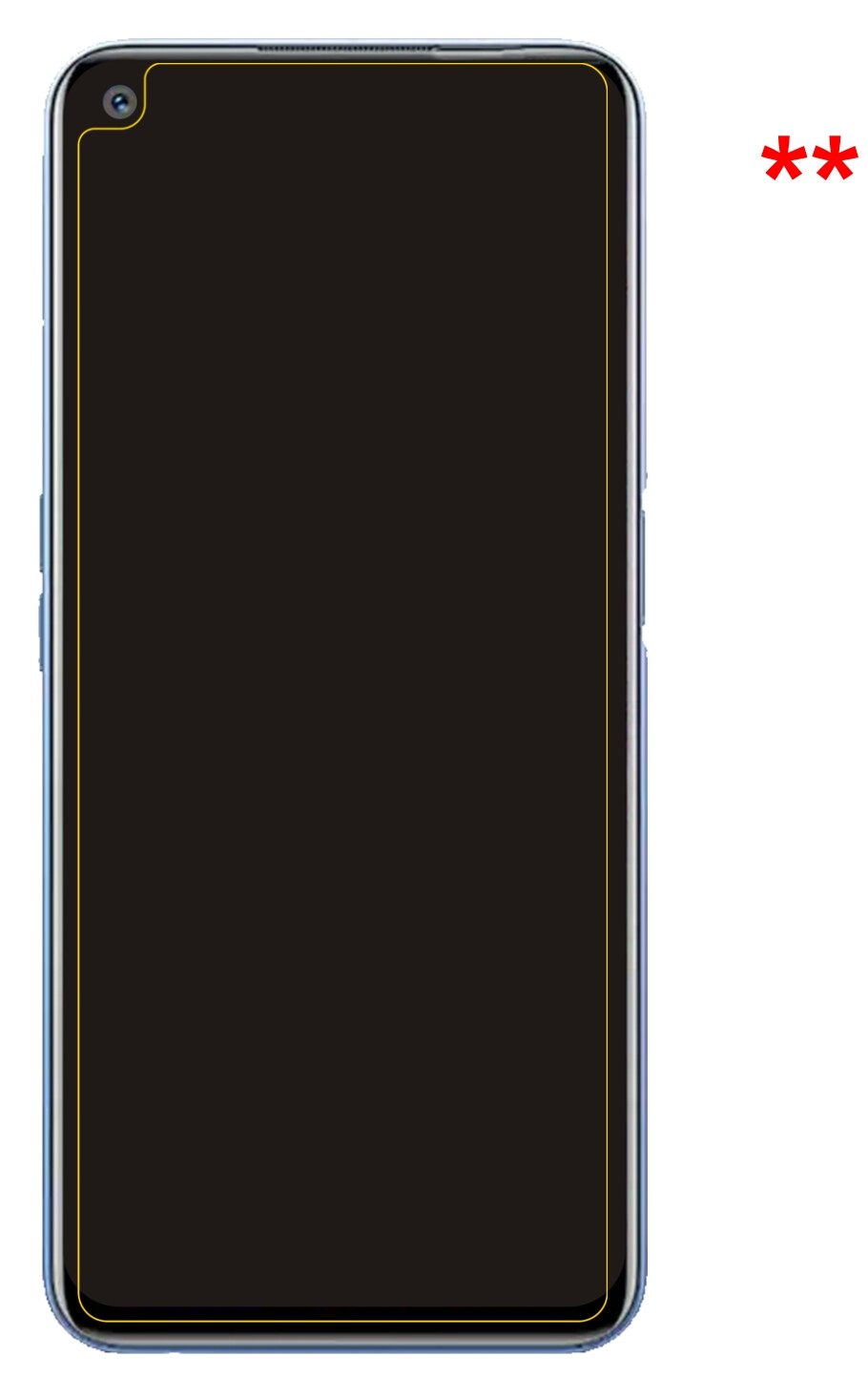 dipos Displayschutz für Oppo Find X3 Neo, transparente Oberfläche, perfekte Passform auch für die Rundungen