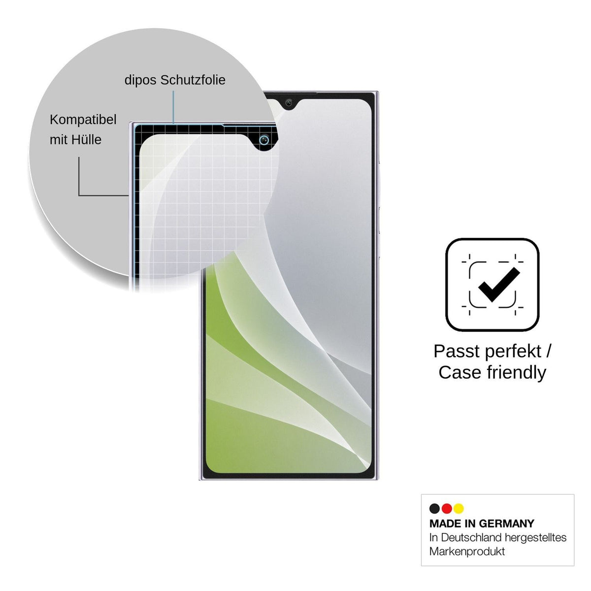 4x Schutzfolie matt für Oukitel C61 Pro Display-Schutzfolie