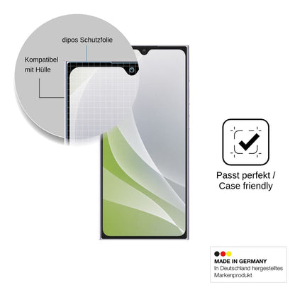 4x Schutzfolie matt für Oukitel C61 Pro Display-Schutzfolie