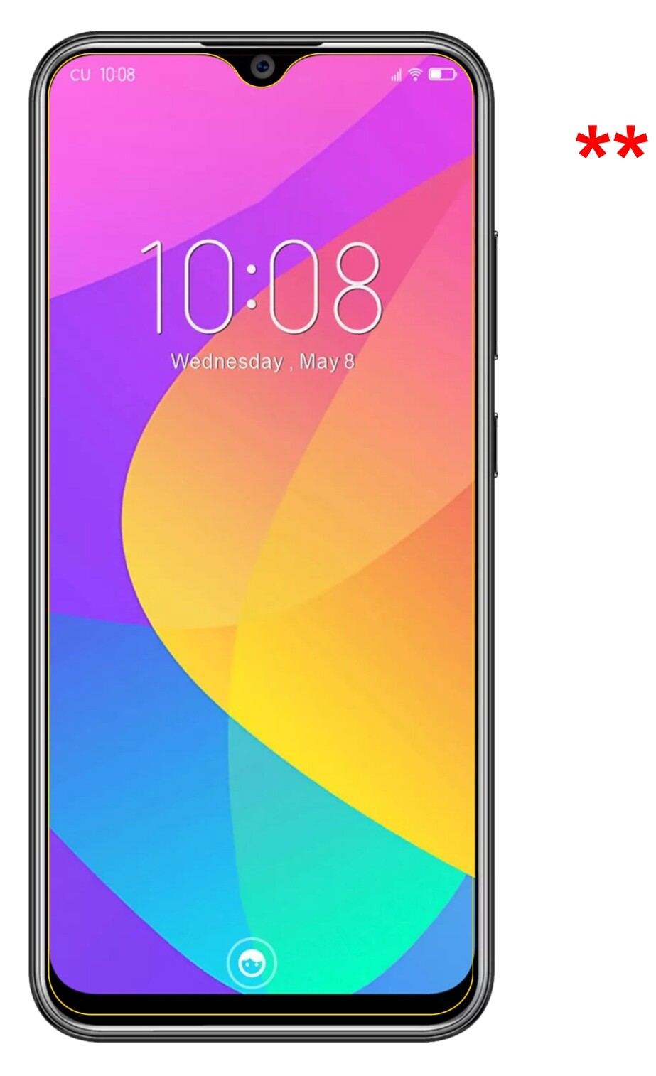 Dünne und klare Folie passend zugeschnitten für Oukitel Y4800