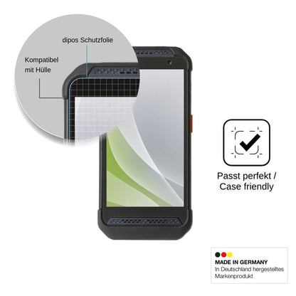 4x Schutzfolie matt für Point Mobile PM86 Display-Schutzfolie
