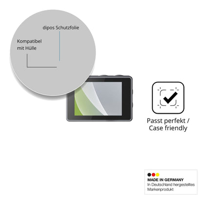 Schutzfolie mit optimaler Passform, zur Verwendung mit Hüllen geeignet