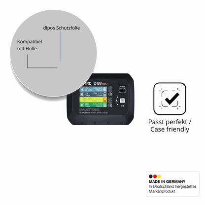 Schutzfolie mit optimaler Passform, zur Verwendung mit Hüllen geeignet