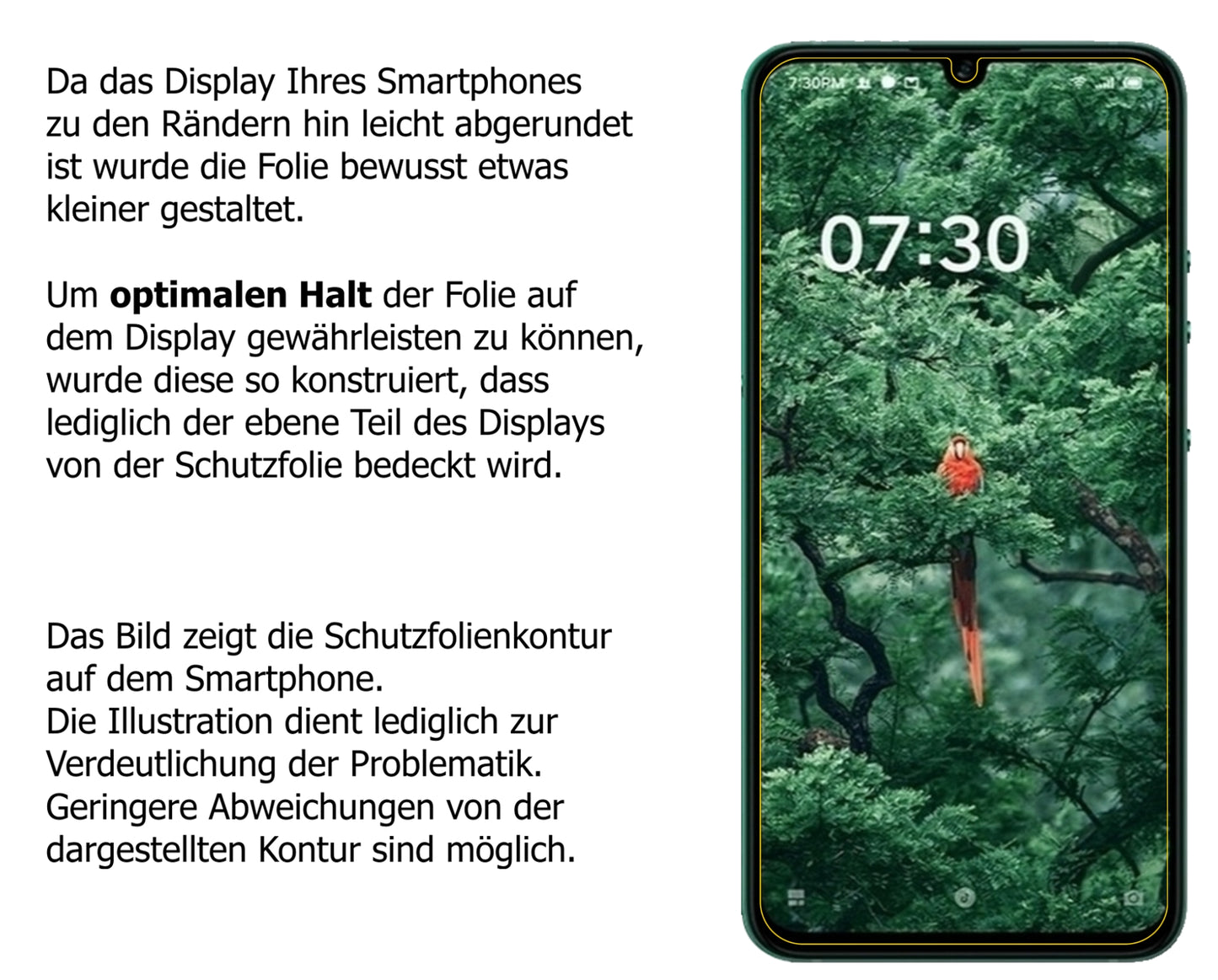 Dünne und klare Folie passend zugeschnitten für Smartisan Nut Pro 3