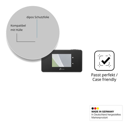 Schutzfolie mit optimaler Passform, zur Verwendung mit Hüllen geeignet