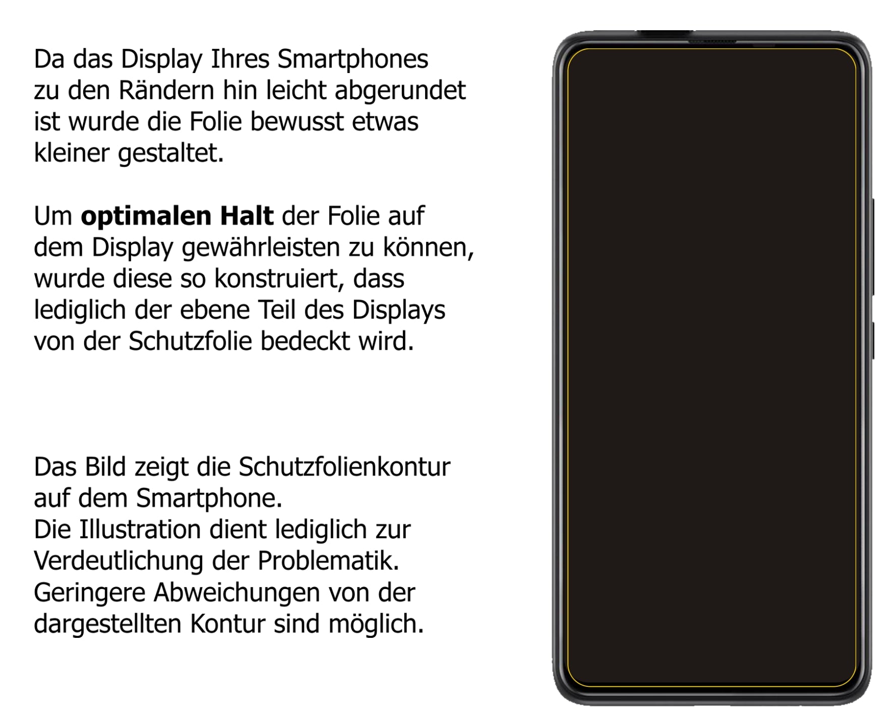 Dünne und klare Folie passend zugeschnitten für Umidigi S5 Pro