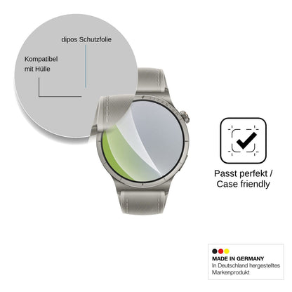 6x Schutzfolie matt für Vivo Watch 6 Display-Schutzfolie