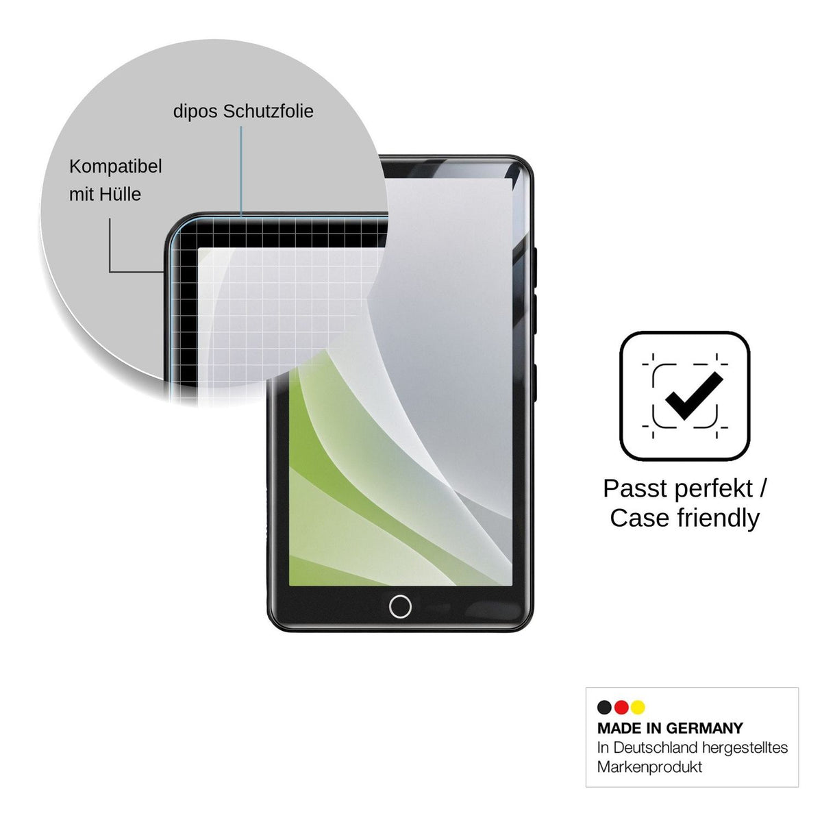 4x Schutzfolie matt für WAHYTKU W10 Display-Schutzfolie