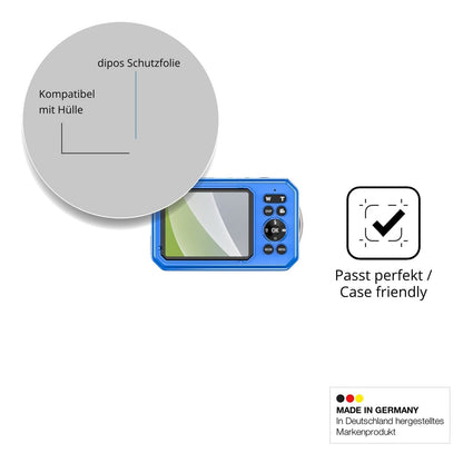 Schutzfolie mit optimaler Passform, zur Verwendung mit Hüllen geeignet