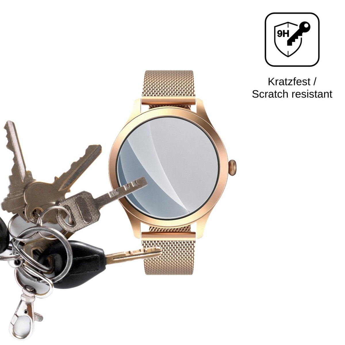 2x 9H Schutzfolie matt für MaxCom FW44 Gold 2 Panzerfolie