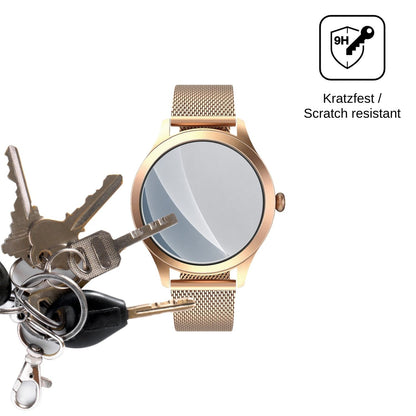 2x 9H Schutzfolie matt für MaxCom FW44 Gold 2 Panzerfolie