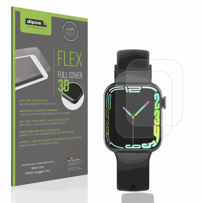 Matte Displayschutzfolie von dipos passend für MaxCom FW26 Oxygen Pro, 100% Displayabdeckung und blasenfreie Montage