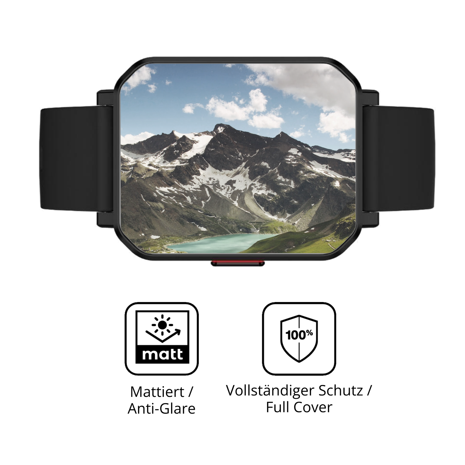 Flexible TPU-Folie passend zugeschnitten für MaxCom FW56 Carbon Pro, vollständige Abdeckung