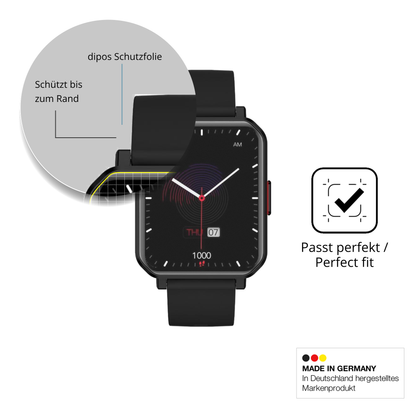 Besonders flexibler Displayschutz mit Anti-Shock-Schicht im Materialmix
