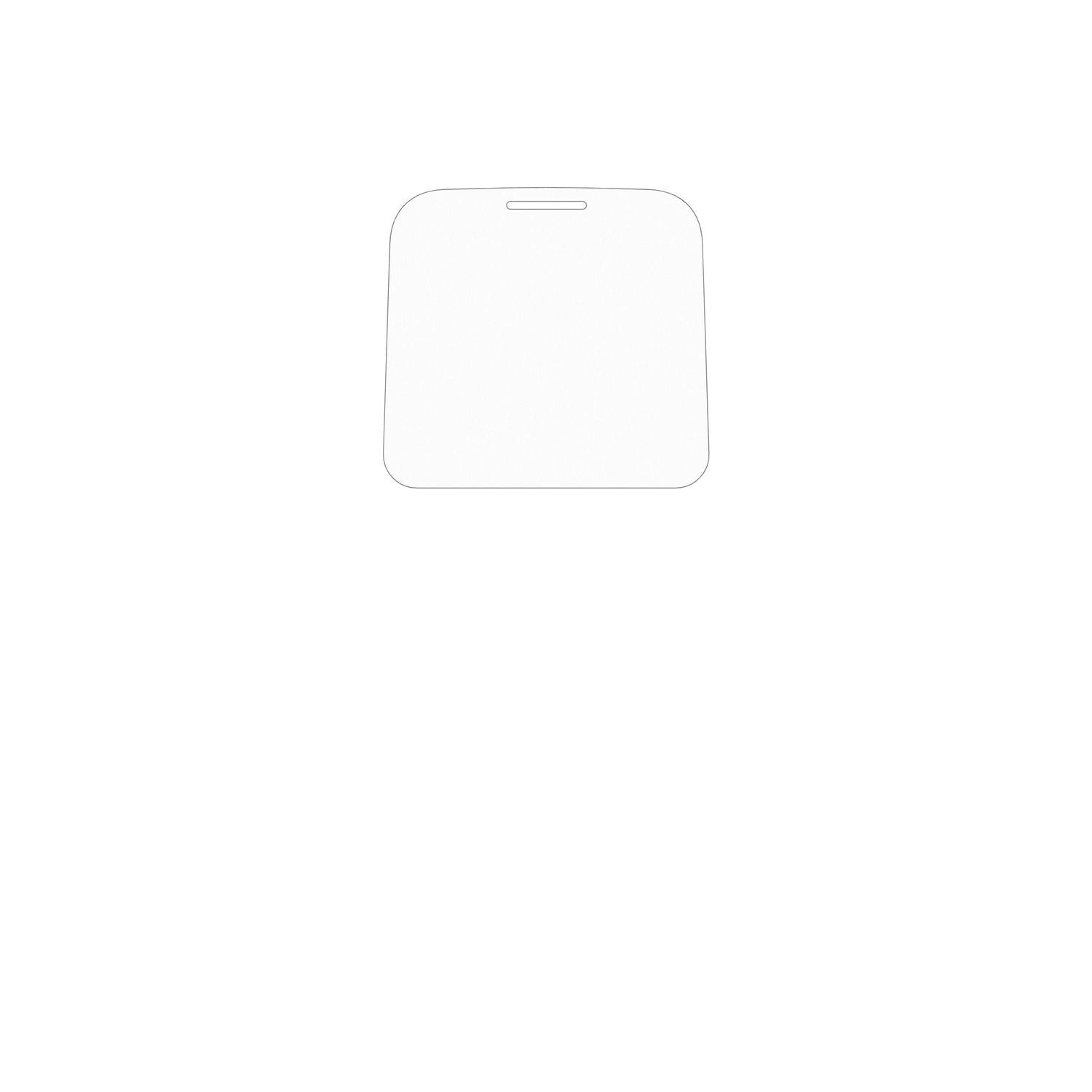 dipos Displayschutz für Maxvi B110ds, mattierte Oberfläche, geringe Dicke und perfekte Passform