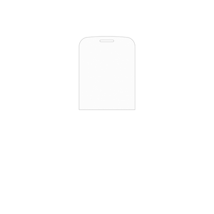 dipos Displayschutz für Maxvi B241, mattierte Oberfläche, geringe Dicke und perfekte Passform