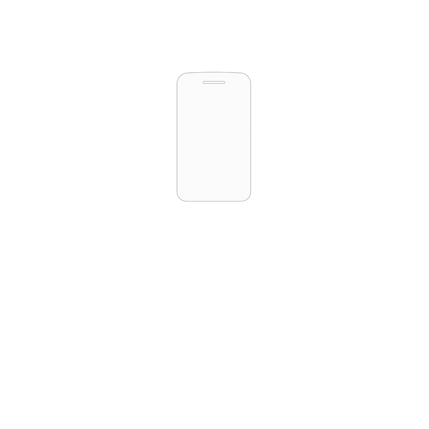 dipos Displayschutz für Maxvi E15, mattierte Oberfläche, geringe Dicke und perfekte Passform