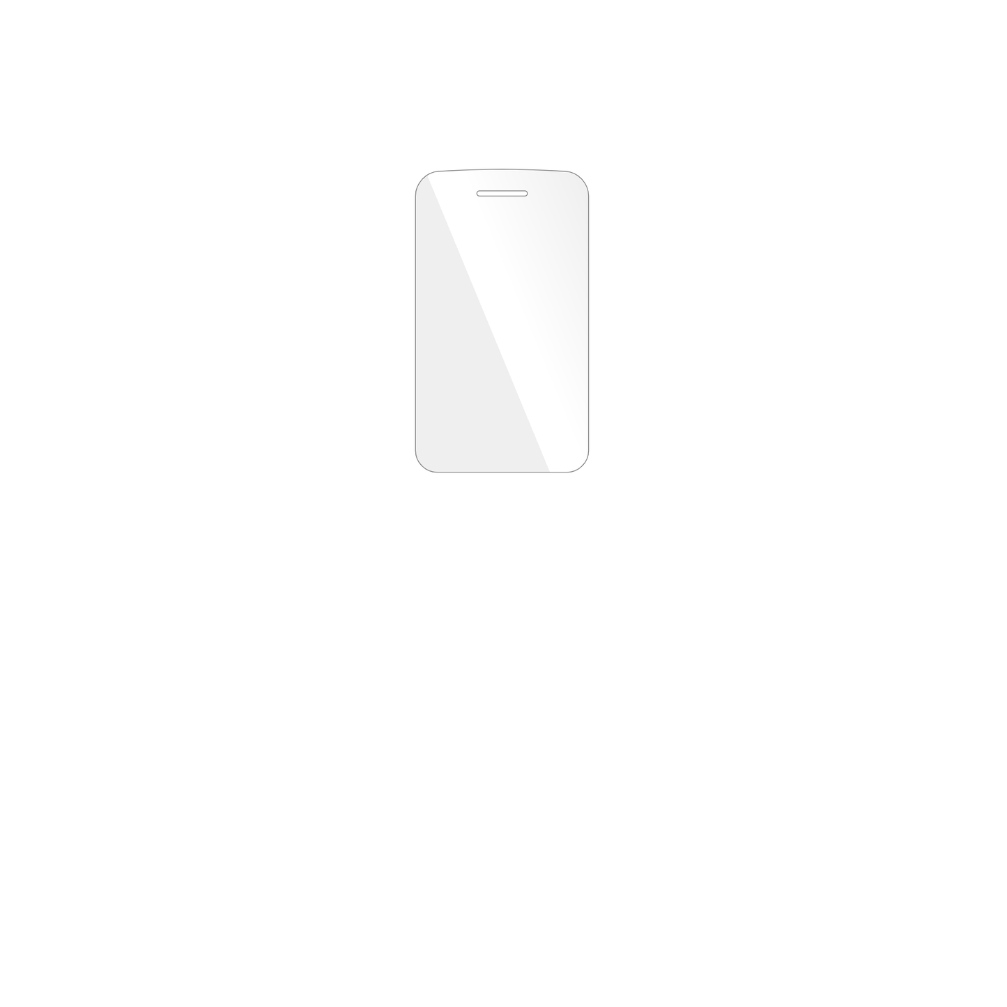 dipos Displayschutz für Maxvi E15, transparente Oberfläche, geringe Dicke und perfekte Passform