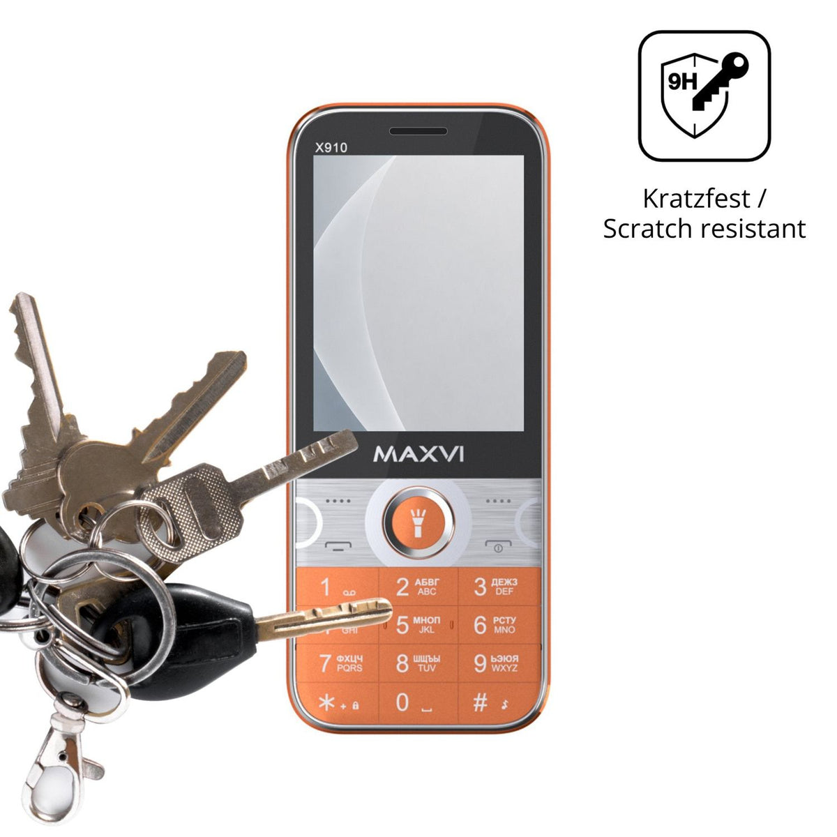 dipos Displayschutz für Maxvi X910, mattierte Oberfläche, robuste Festigkeit und perfekte Passform